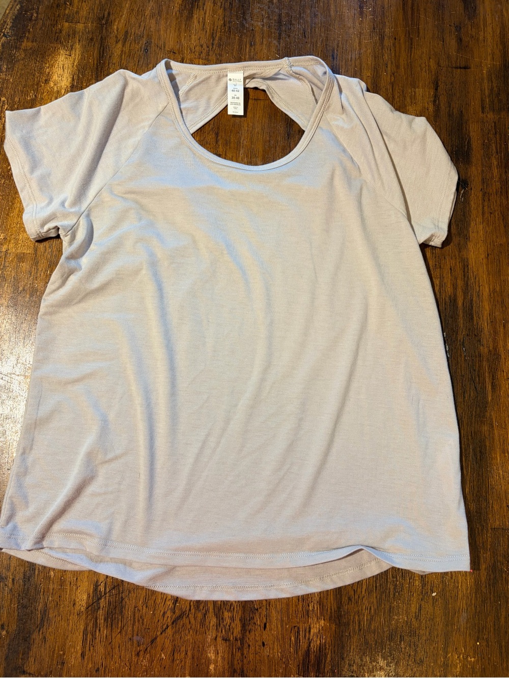 BALLY Total Fitness Tan Tee